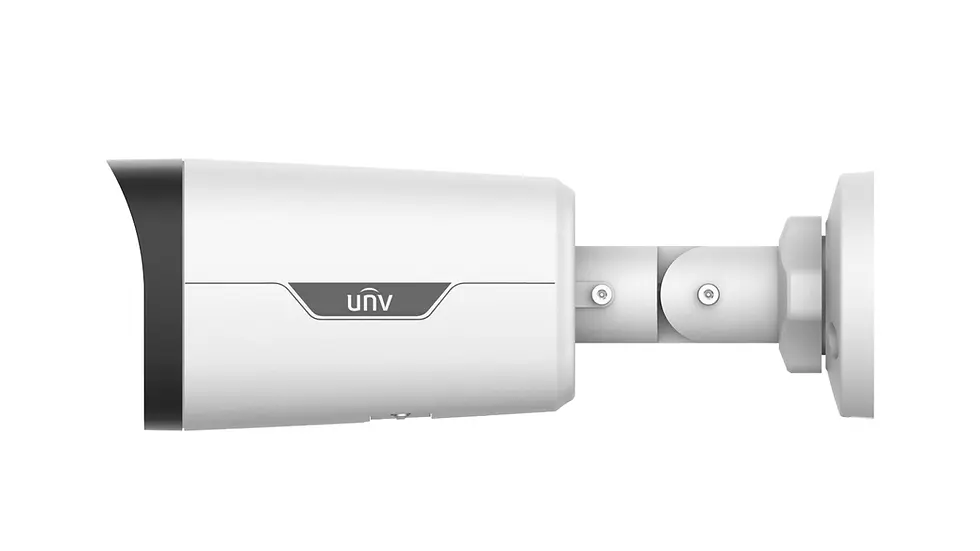 Thumbnail: Uniview 4MP ColorHunter With Wise-ISP Fixed Bullet Camera - IPC2314LE-ADF28K-WP