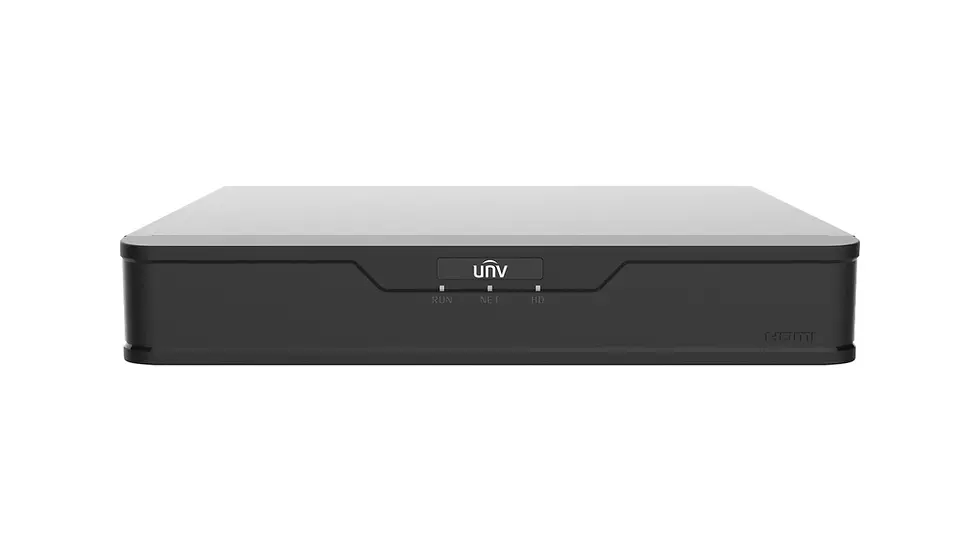 Uniview 12MP 4K Ultra HD 8-Channel PoE Network Video Recorder - NVR301-08B-P8-IQ
