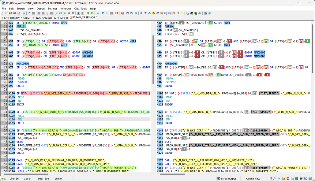 Watch your CNC-Programs