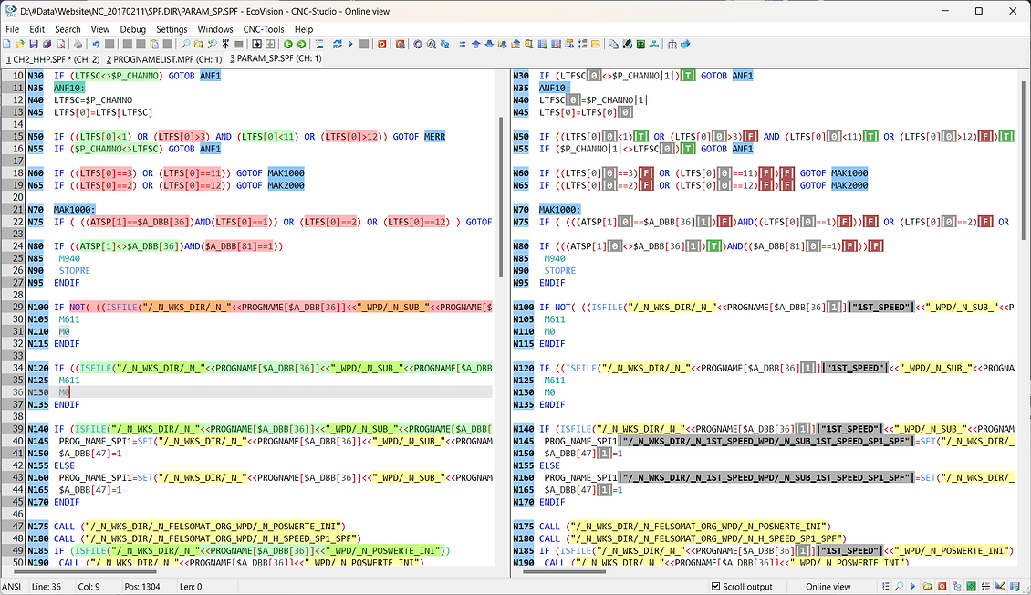 Watch CNC programs online