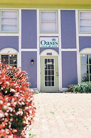 Exterior of Oasis Hair Spa located in Oak Creek Marketplace Village, off South Chicago Road and Puetz Road. Oak Creek, WI.