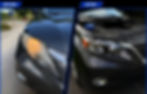 2010 Lexus before and after headlight restoration