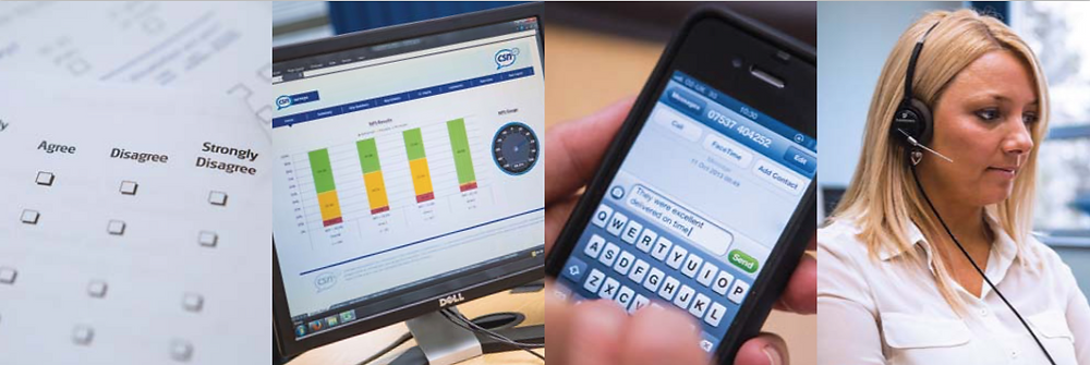 Customer surveys and analysis from CSN