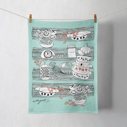 Pasta Tea Towel