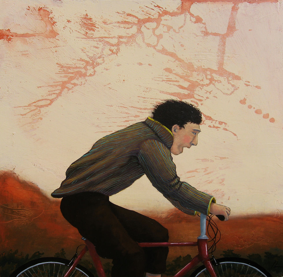 J'arrive, un peu en retard