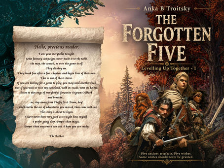 Extract from The Forgotten Five - Levelling up Together, Book One