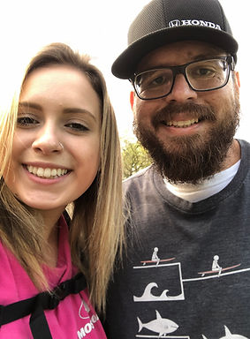 This is a picture of Mike and our daughter Jessica.