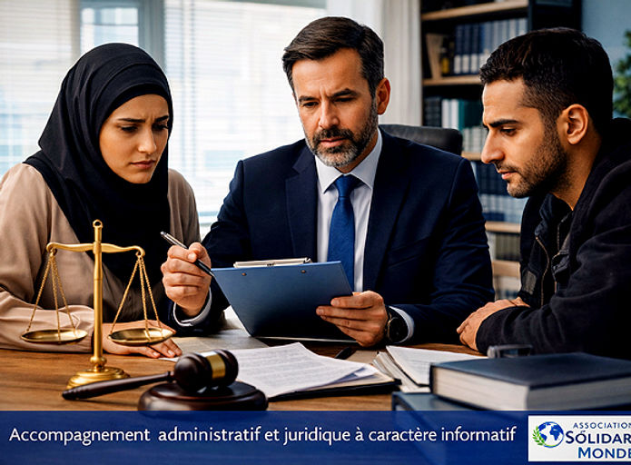 Administrative  and legal assistance consultation-Association Solidarité Monde