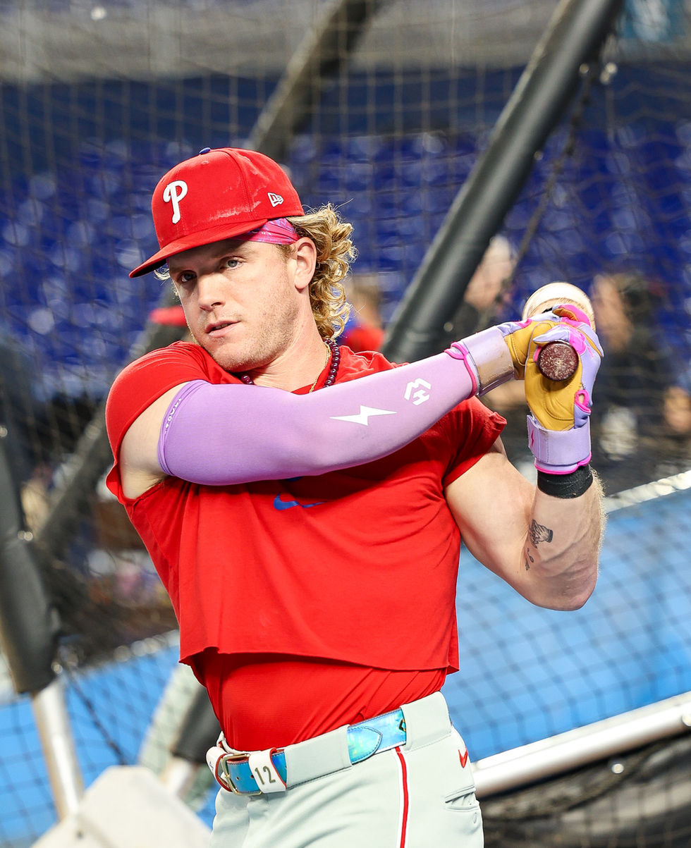 Philadephia Phillies LF, Harrison Bader #2
