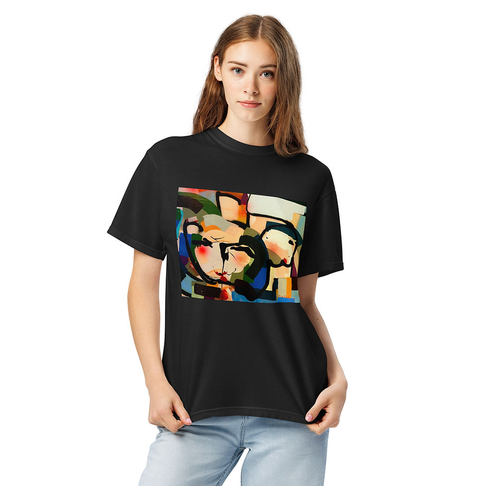 Thumbnail: Unisex garment-dyed heavyweight t-shirt