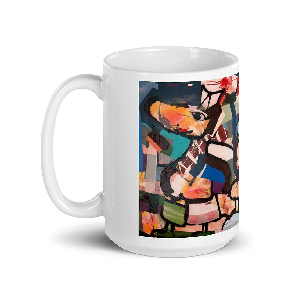 Miniatura: White glossy mug