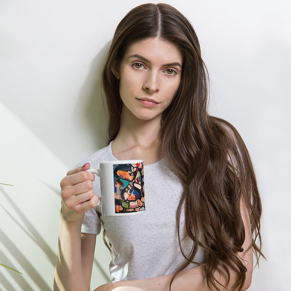 Thumbnail: White glossy mug