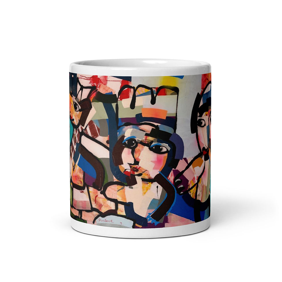 Thumbnail: White glossy mug