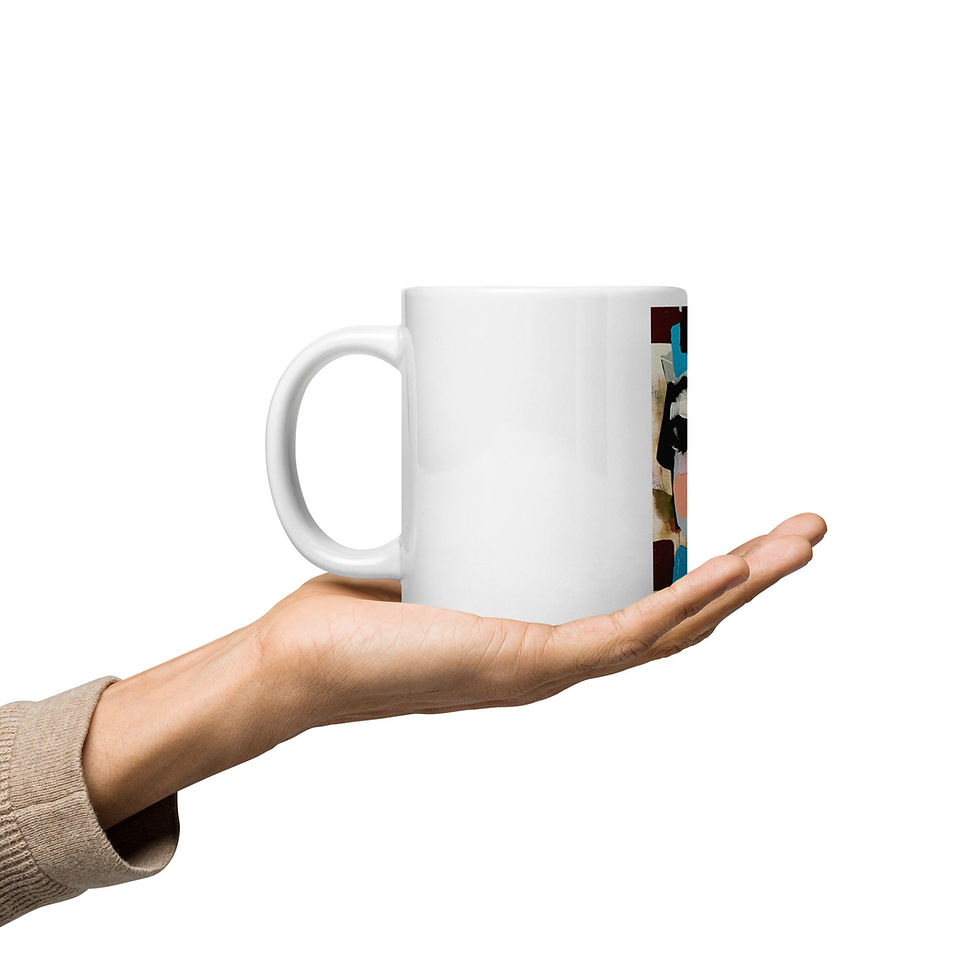 Thumbnail: White glossy mug