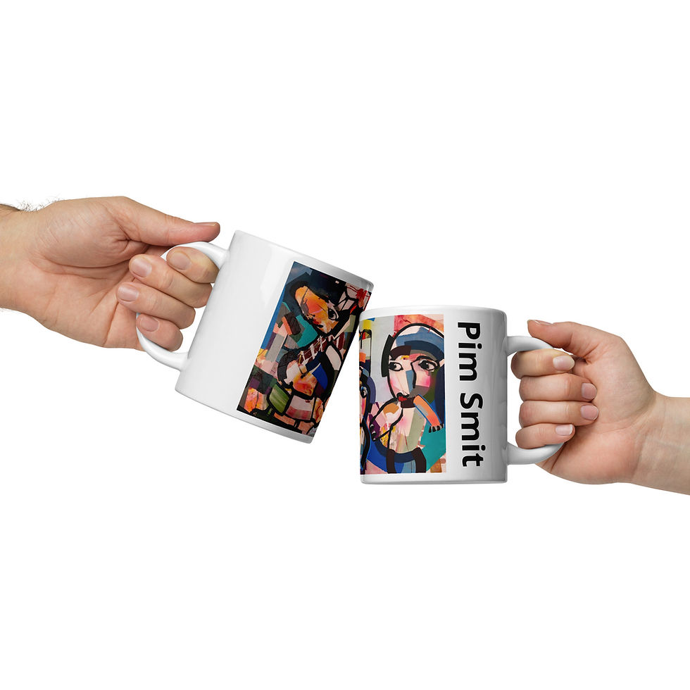 Miniatura: White glossy mug