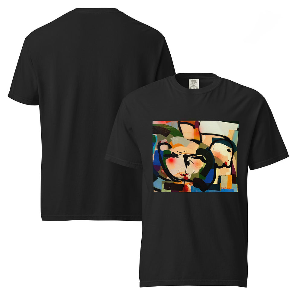 Thumbnail: Unisex garment-dyed heavyweight t-shirt