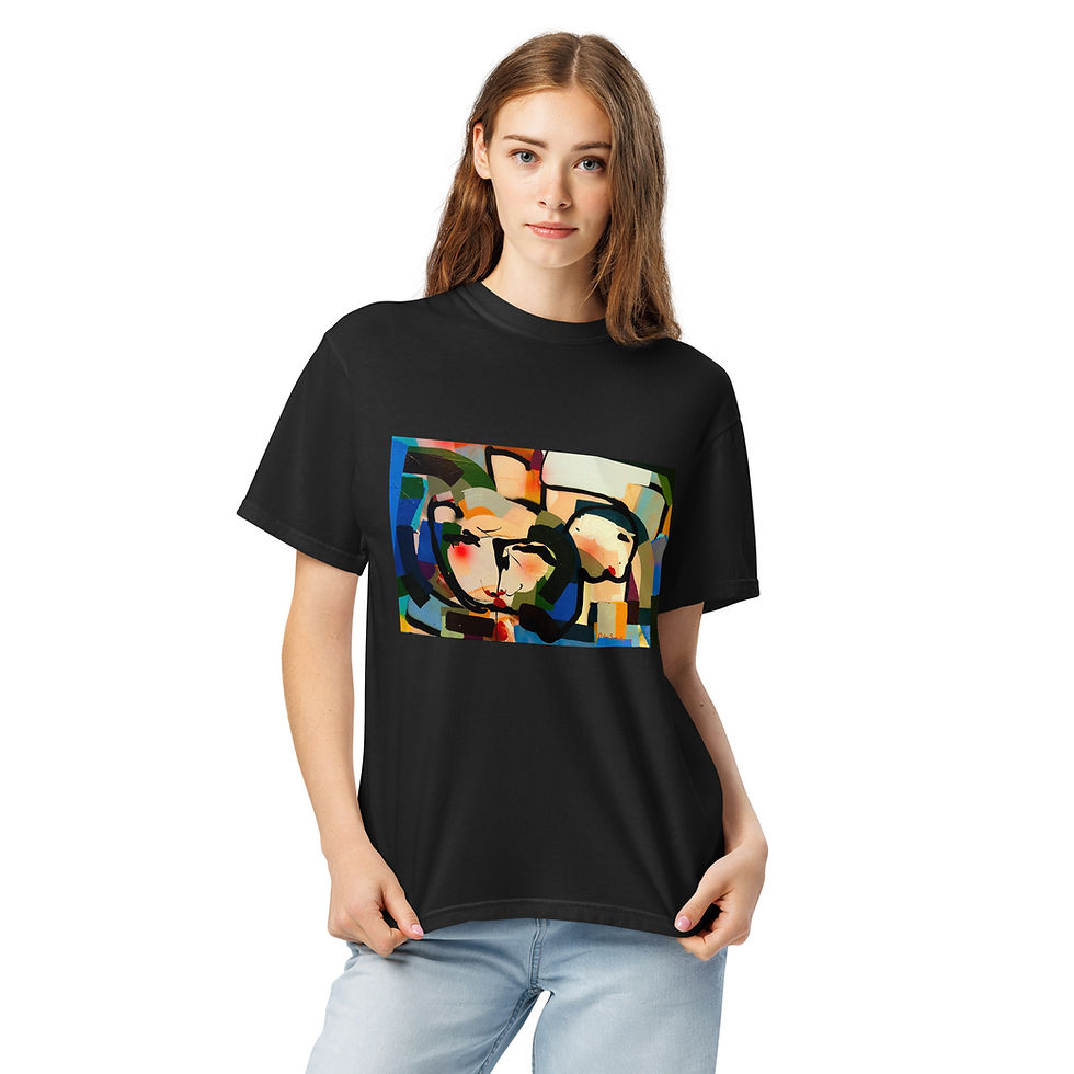 Miniaturbild: Unisex garment-dyed heavyweight t-shirt
