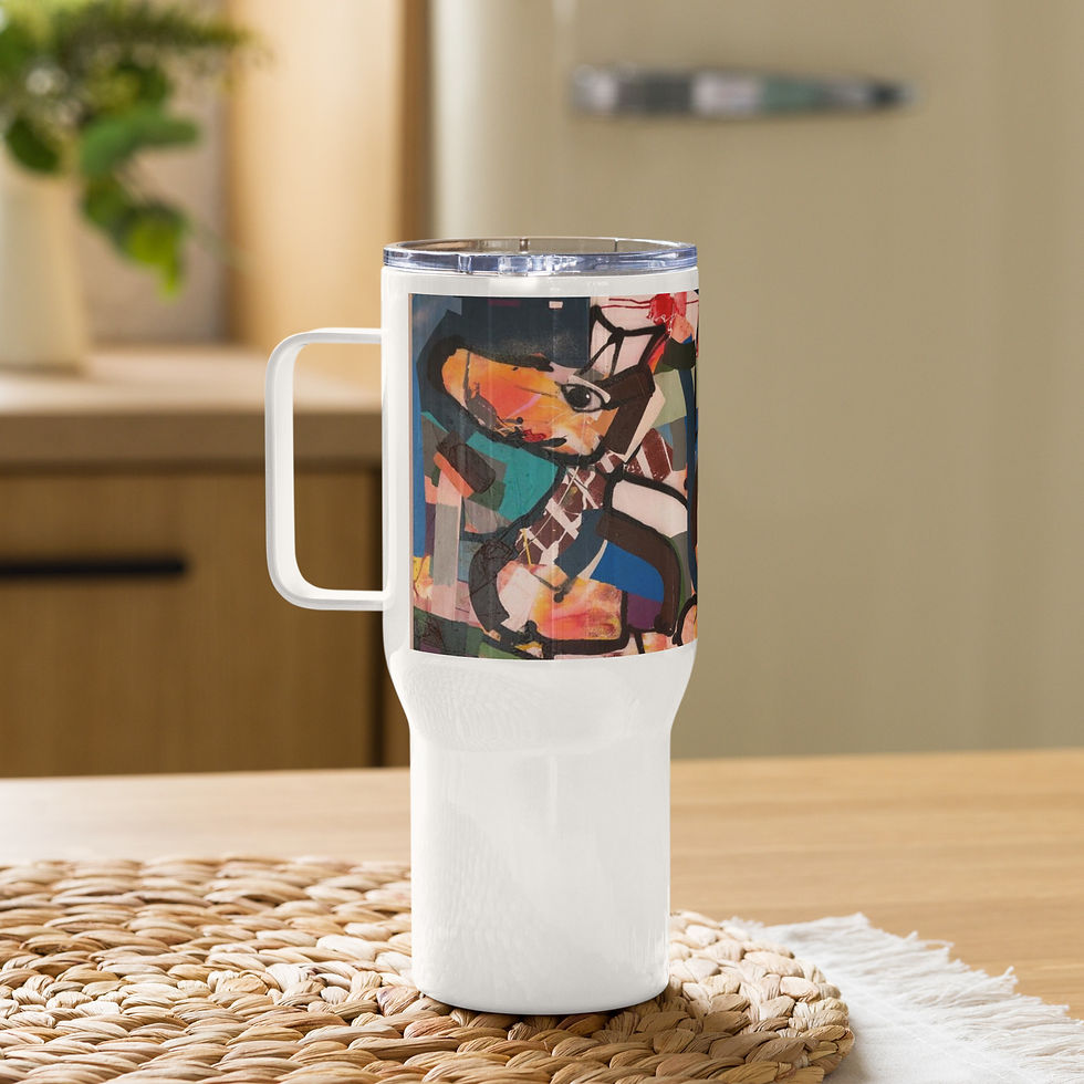 Miniaturbild: Travel mug with a handle
