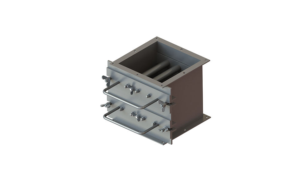 Separator magnetic cu grilă