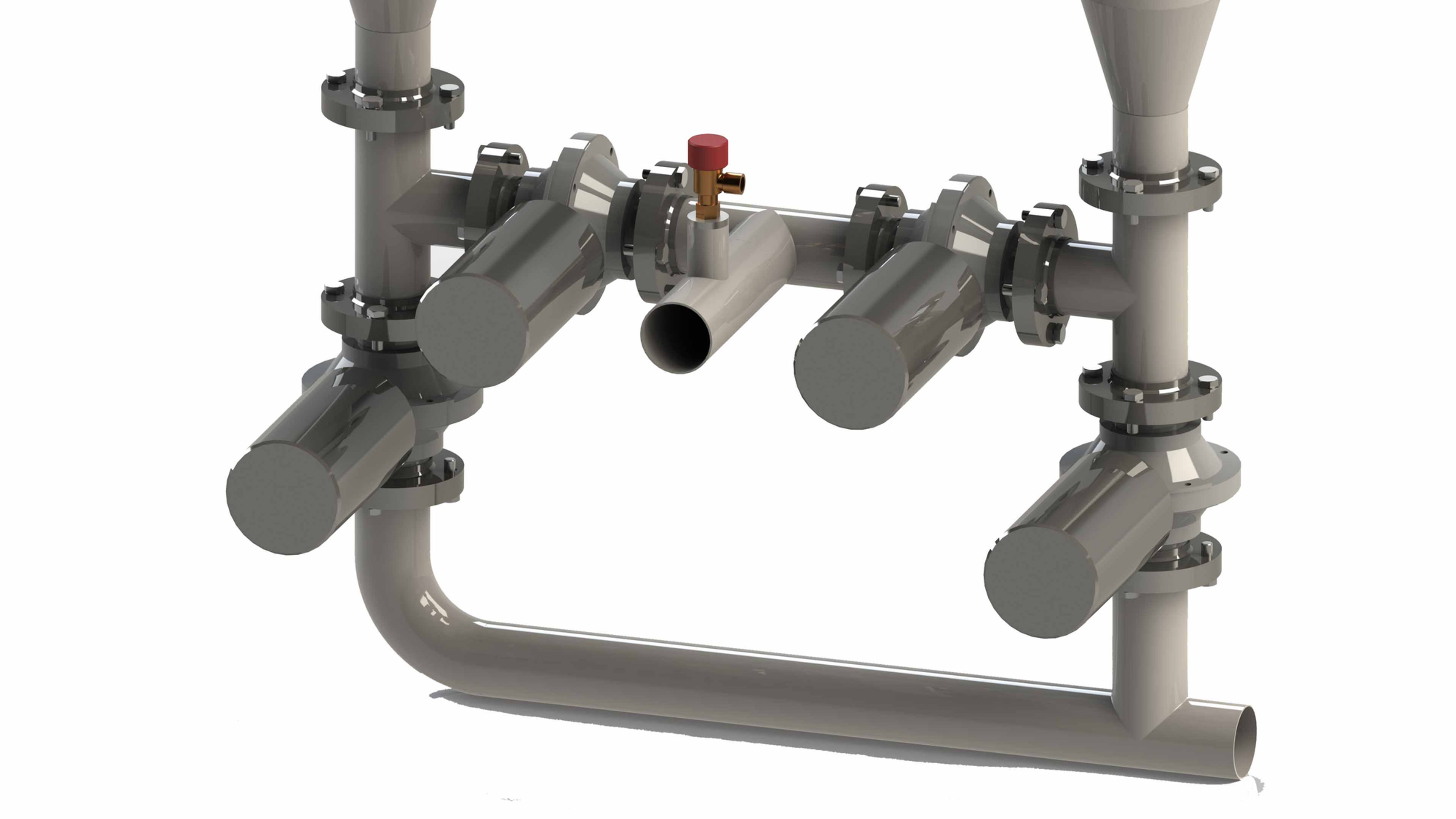 Separator de lichide DN-80 ONE H