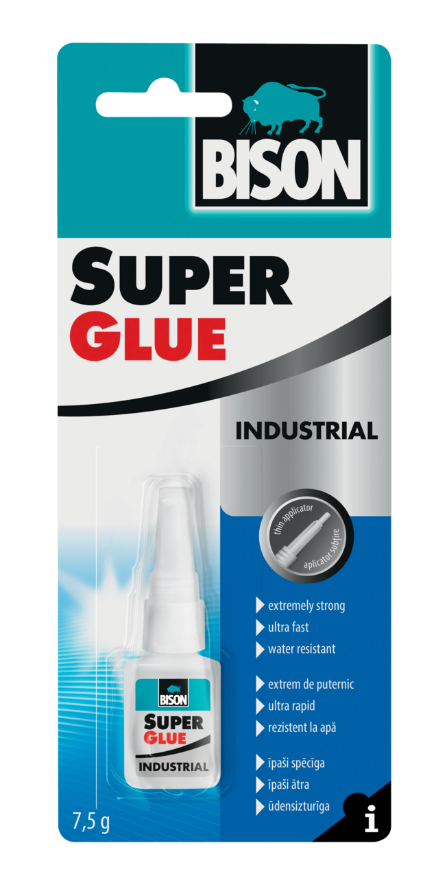 BISON SUPER GLUE - IPARI RAGASZTÓ MÁGNESEKHEZ 7,5 g