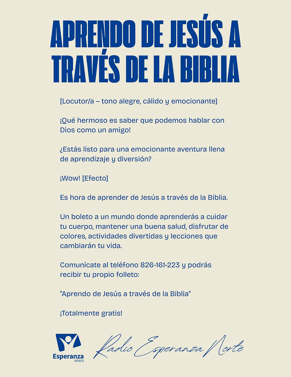 Aprendo de Jesús a través de la Biblia