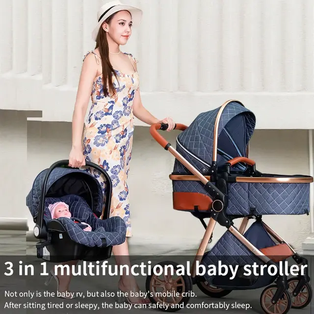 Thumbnail: Baby Stroller 3 in 1 