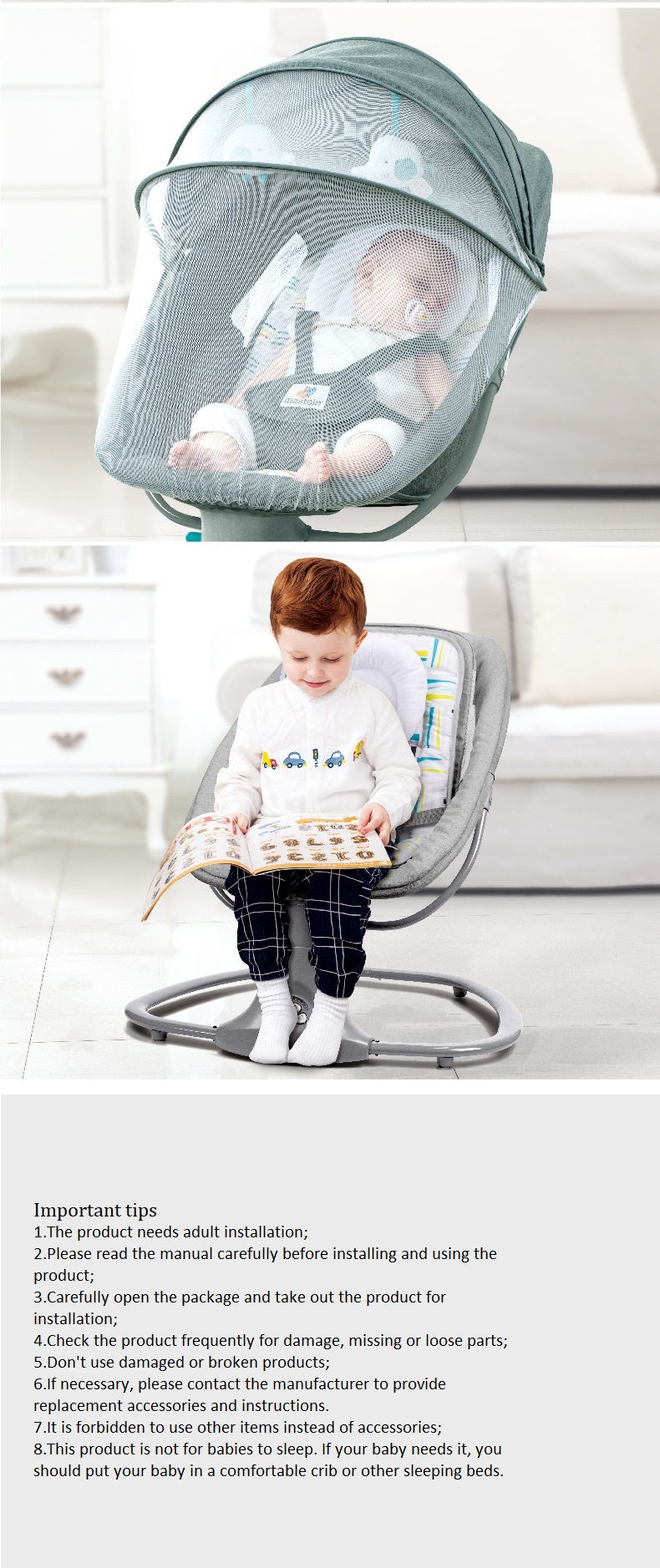 Thumbnail: Baby Rocking Chair