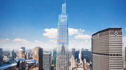 Começa a construção da segunda maior torre de Nova Iorque