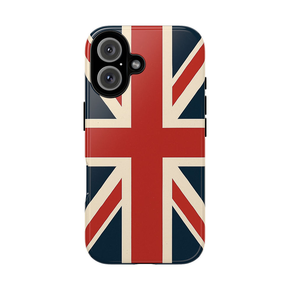 Thumbnail: Phone Cases - Union Jack 3D Wrap Design for UK Culture Enthusiasts