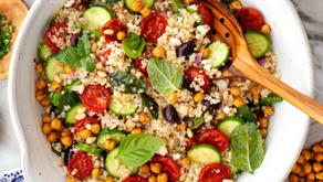 Salade Méditerranéenne aux Tomates et Quinoa