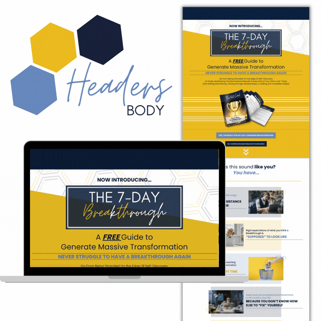 7 Day Breakthrough Sales Page