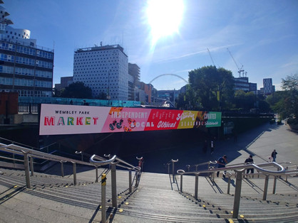 Wembley Park Market Signage