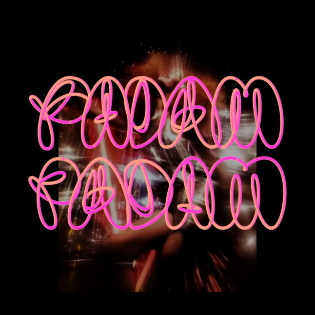 Padam Padam Lettering