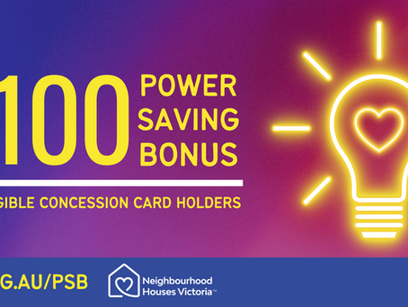 Power Saving Bonus Outreach Program