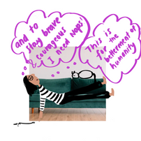 Personal Comic on Napping
