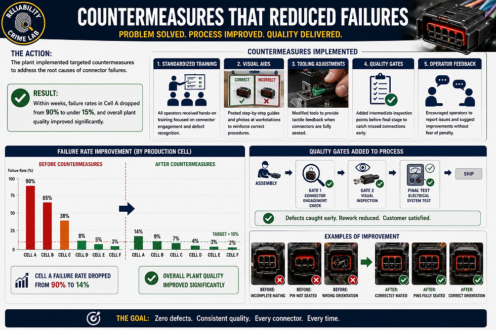 Countermeasures that Reduced Misconnection of an Electrical Switch