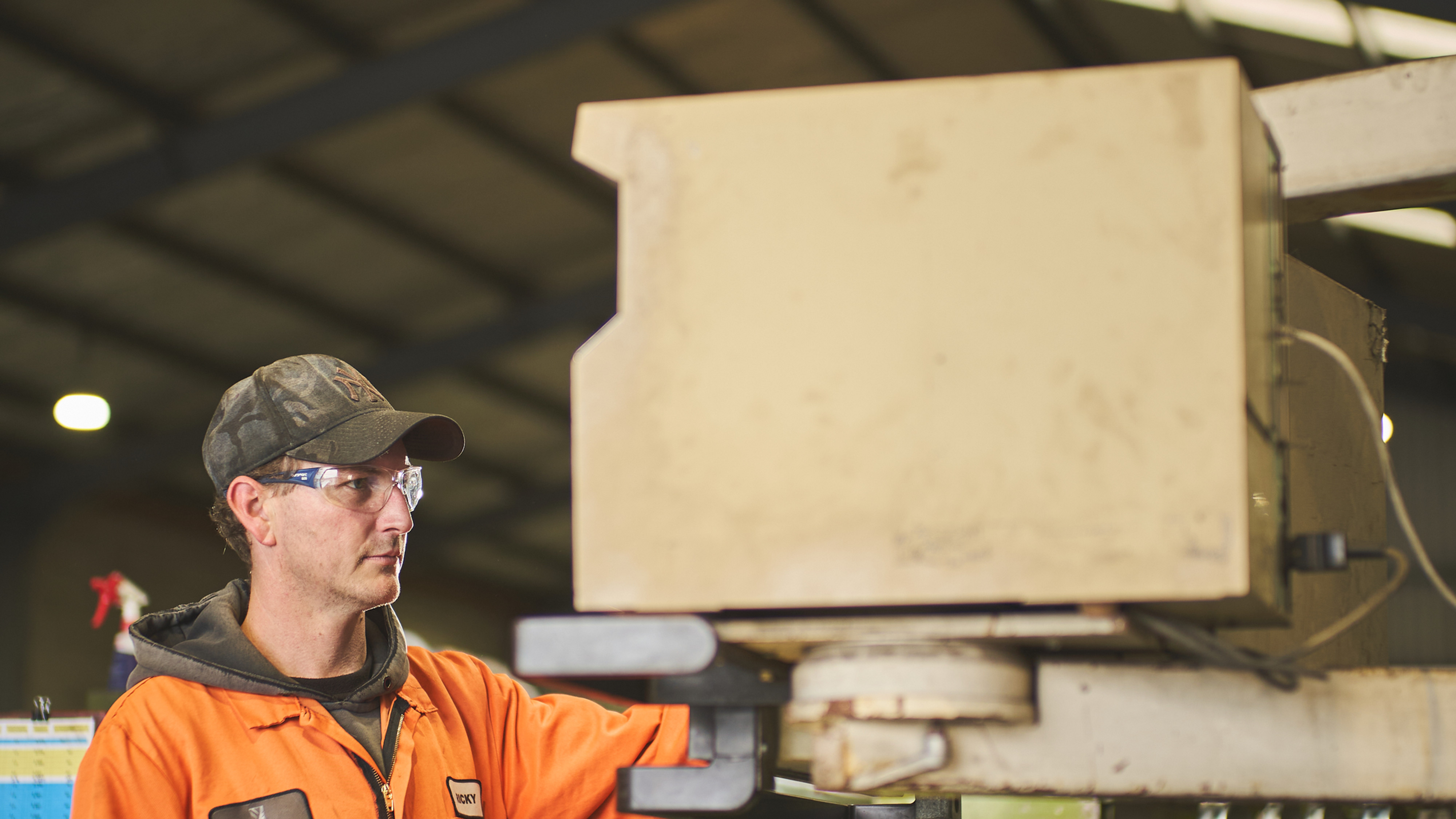 Donovan Group worker on site