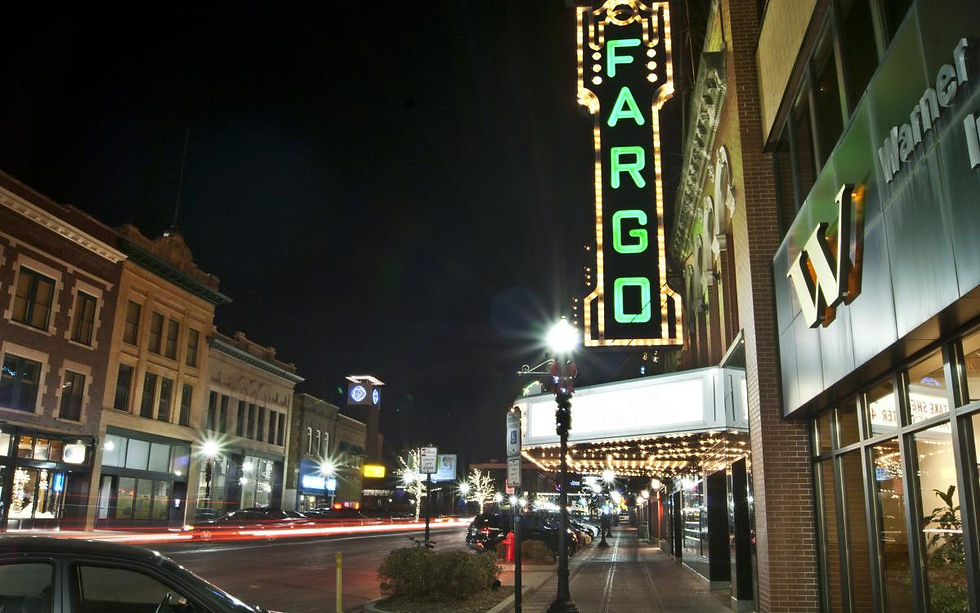 Fargo At Night