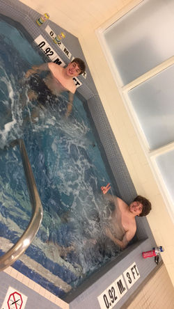 HOTEL POOL IN CANADA