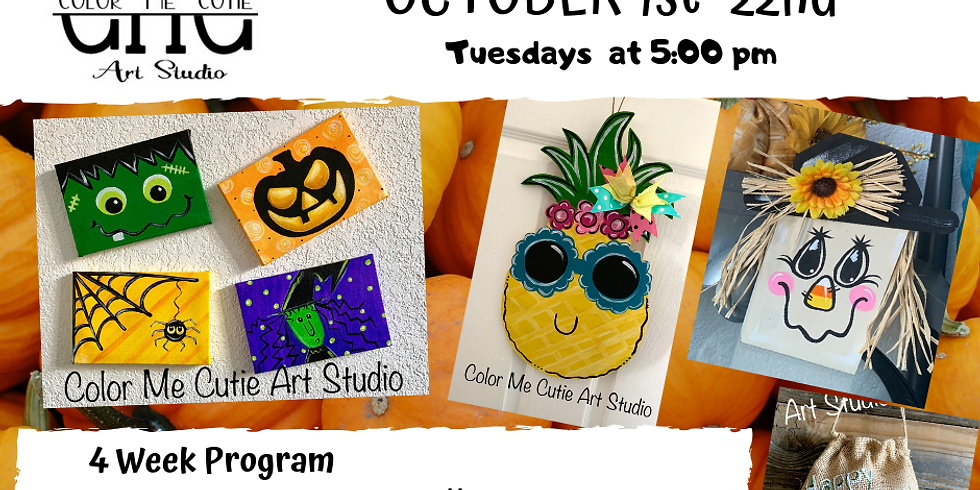 Kids Art and Crafts - 4 week program-Tuesdays- $85