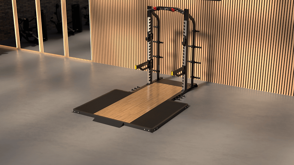 Thumbnail: 6’ SOUND DAMPENING WOOD PLATFORM