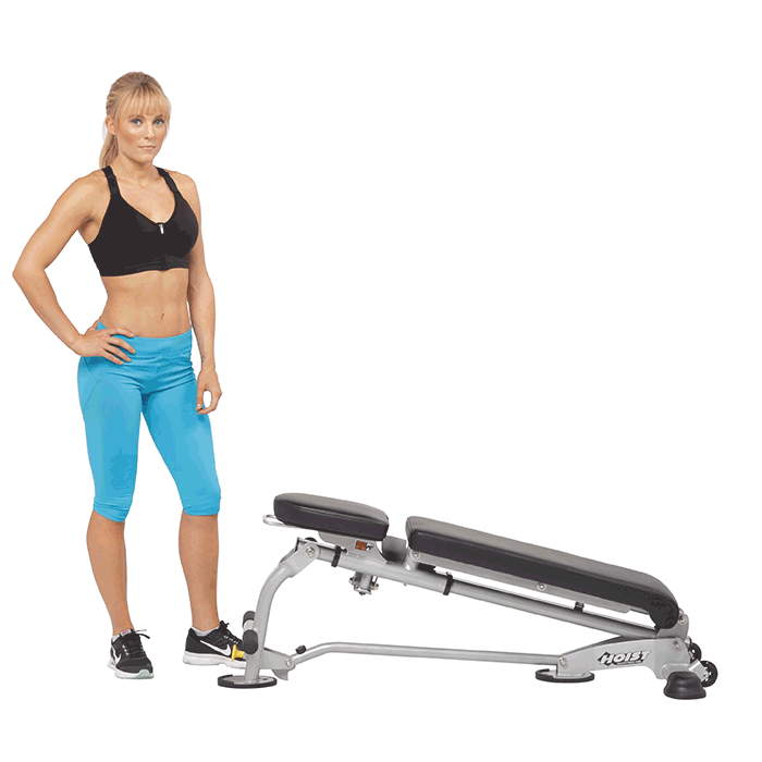 Thumbnail: FOLD-UP FLAT, INCLINE, DECLINE BENCH