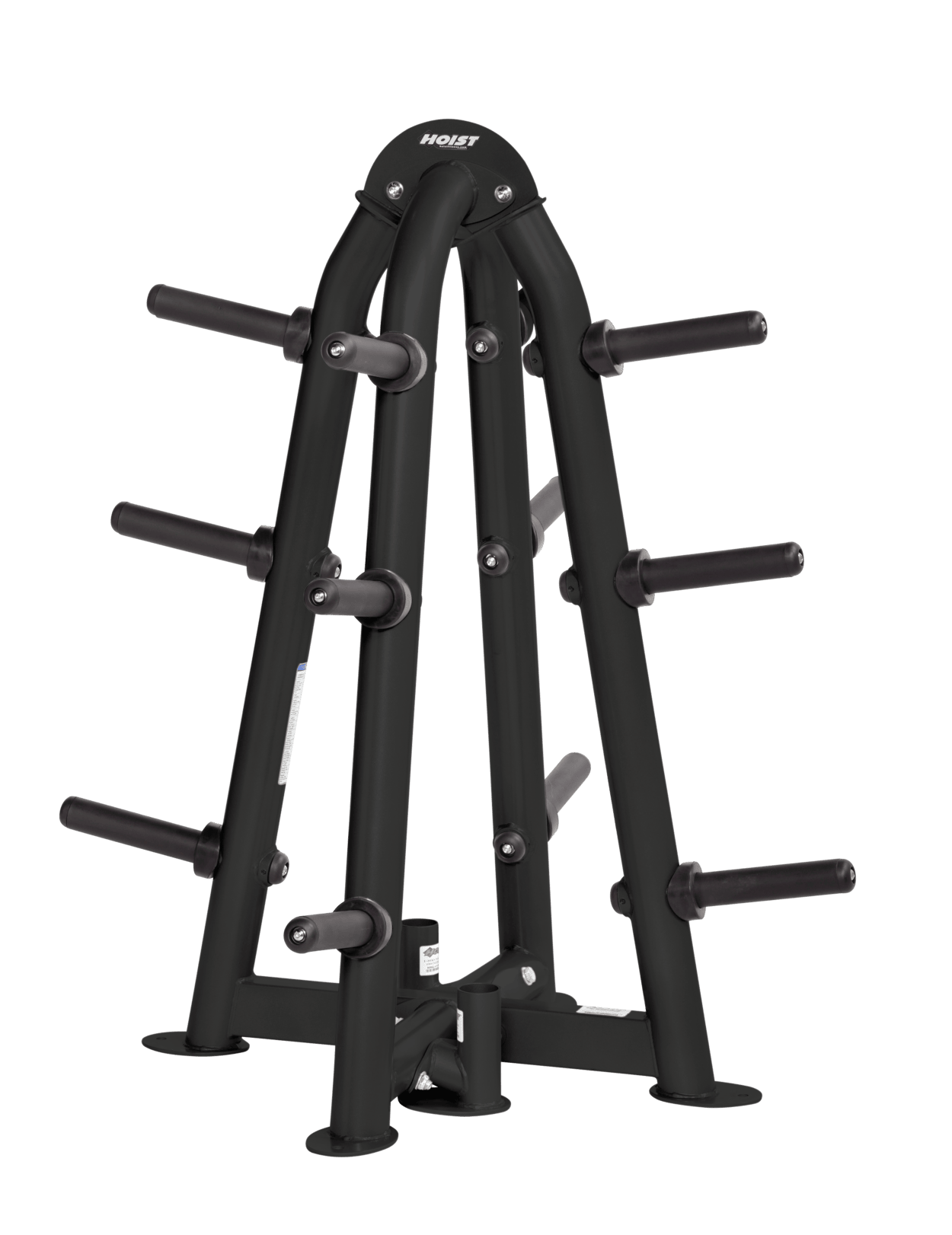 Hoist Commercial Free Weight 4 Sided Olympic Plate Tree