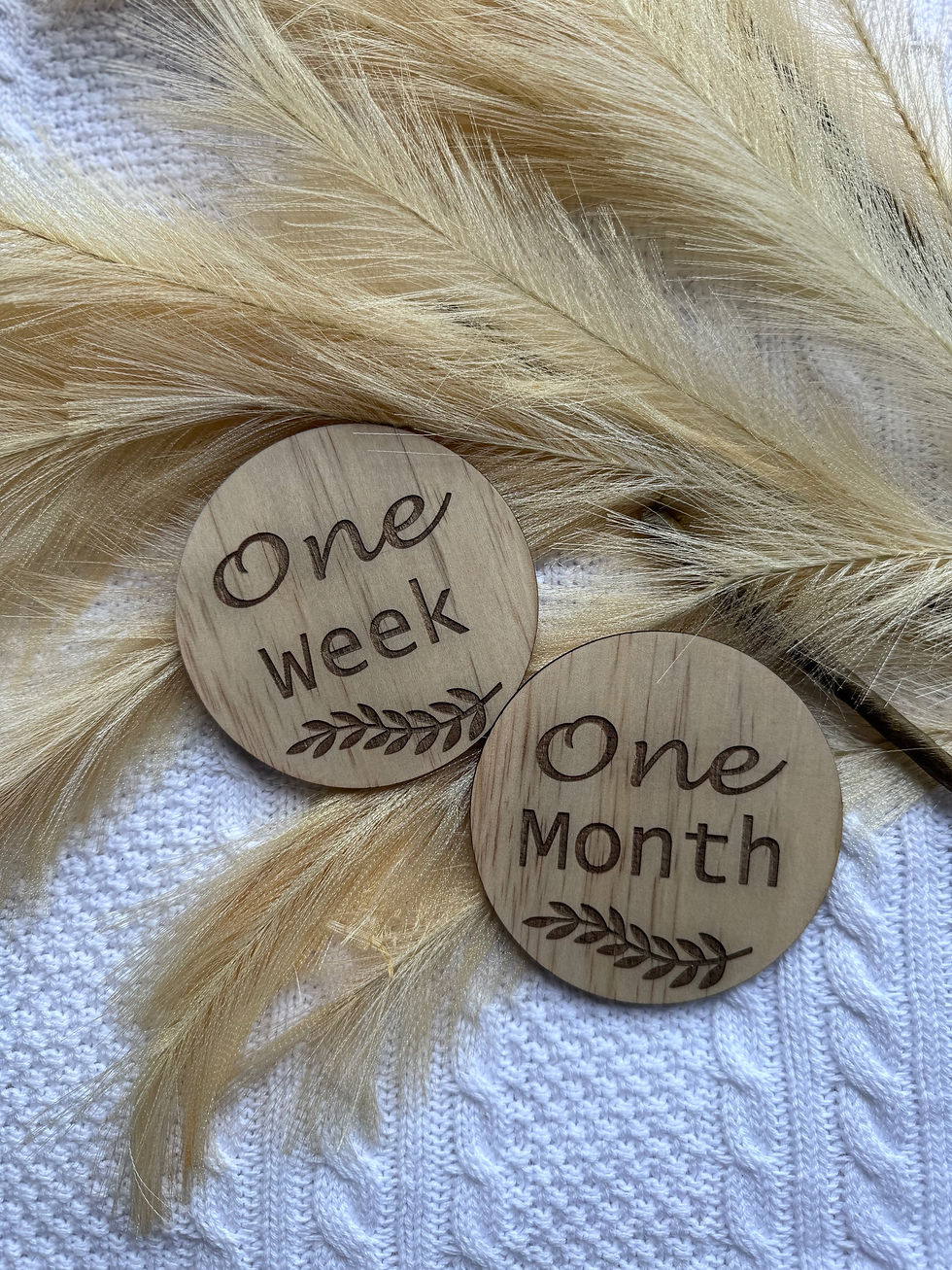 Round Milestones Discs