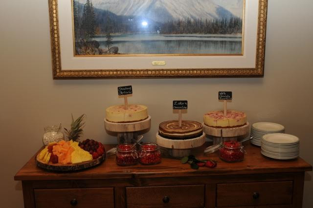 Cheesecake Bar Wedding