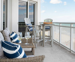 beach balcony seating
