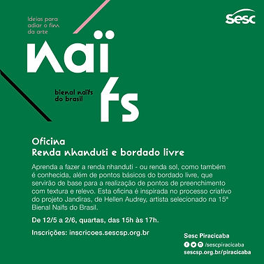 Curso para Bienal Naifs do Brasil Sesc P