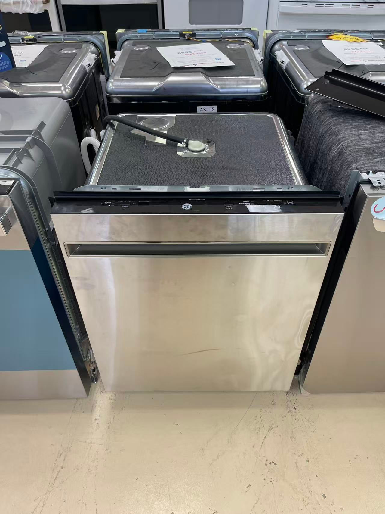 GE® ENERGY STAR® ADA Compliant Stainless Steel Interior Dishwasher