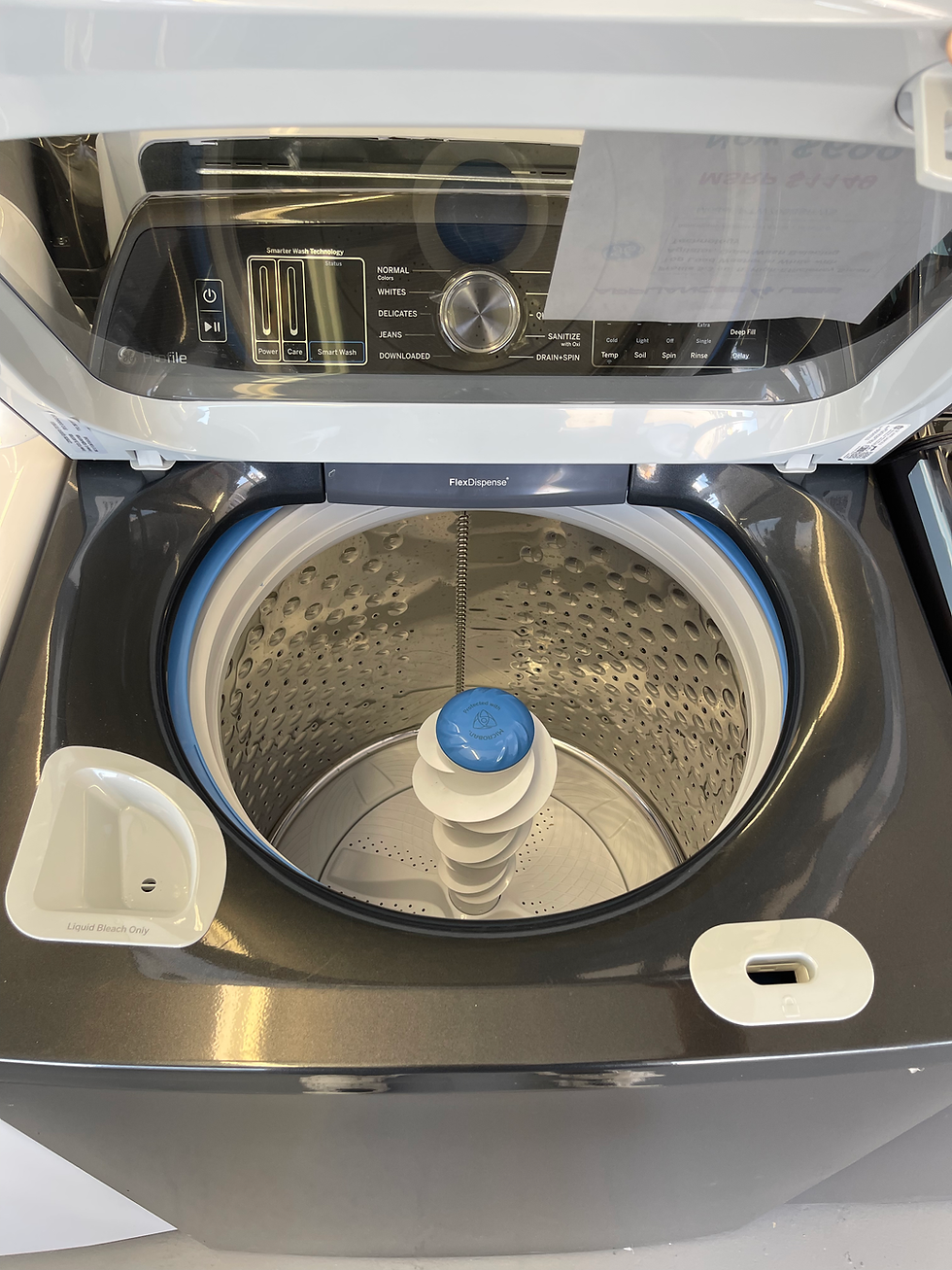 Thumbnail: GE Profile™ ENERGY STAR® 5.3 cu. ft. Capacity Washer with Smarter Wash Technolog